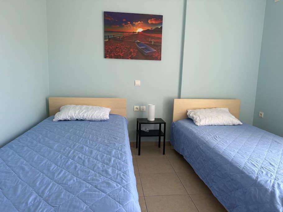 Riviera Beach, Seaside Spacious Apt. Anávyssos Eksteriør bilde